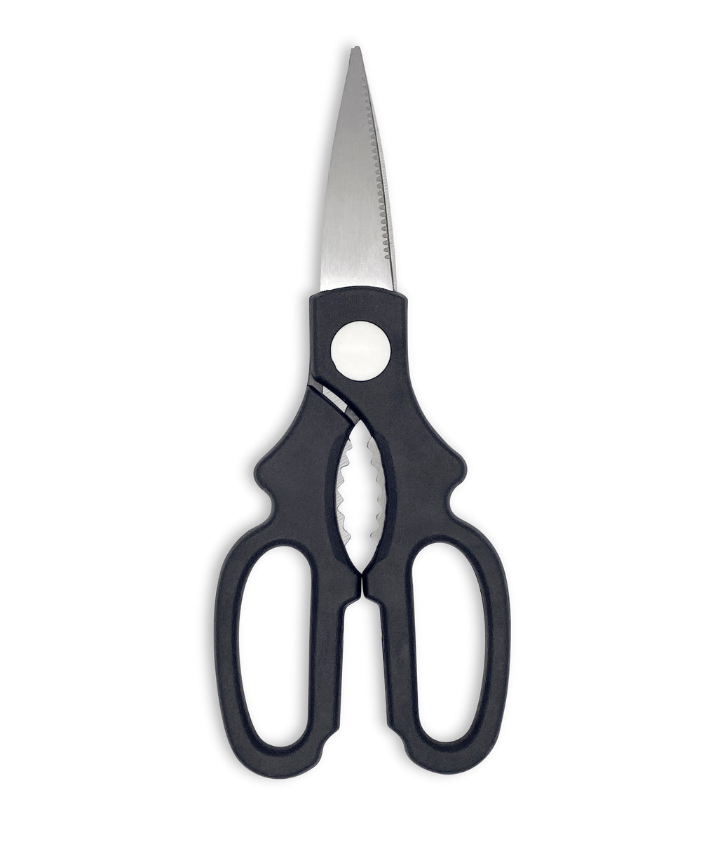 Kitchen Herb Scissors Set Multi-functional Cutting Shears In Black
