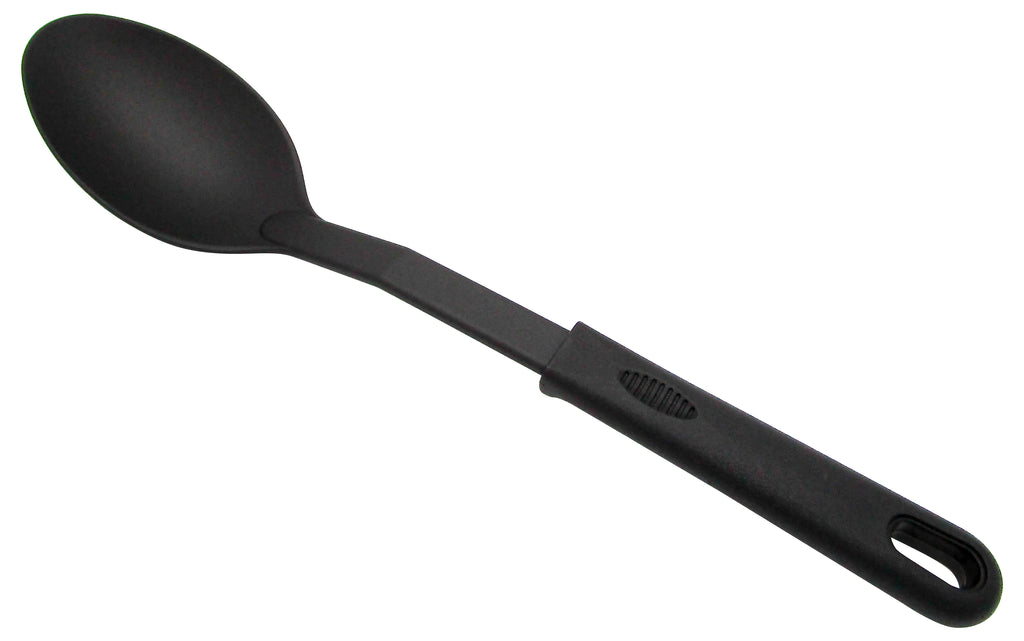 HUBERT® Black Nylon Solid Spoon - 12L